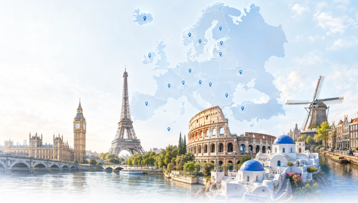 Europe (34 countries)