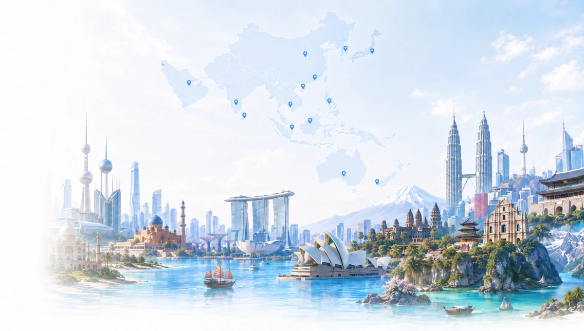 Asia (20 countries)